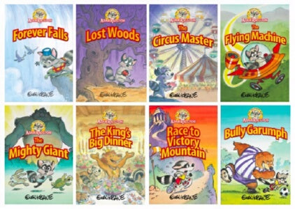 Adventures Of Adam Raccoon 8 Volume Set