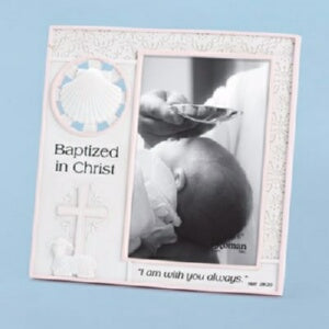 Baptism-Girl (7.25") Frame