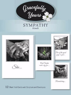 Card-Boxed-Sympathy-Hands #146 (Box Of 12)