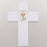 Wall Cross-First Communion-Quilted (8.25")