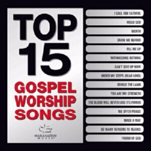 Audio CD-Top 15 Gospel Worship Songs (Jan)
