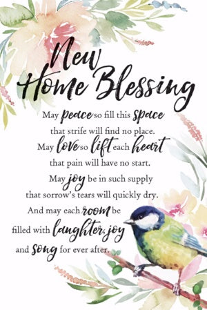 Plaque-Woodland Grace-New Home Blessing (6 x 9)