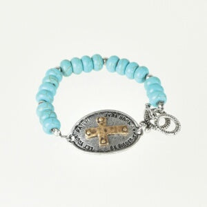 Eden Merry-Turquoise-Let Your Faith Bracelet