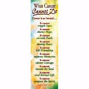 Bookmark-What Cancer Cannot Do (Colossians 1:3) (P