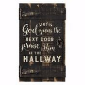 Wall Art-Barn Door-Next Door (14 x 24)