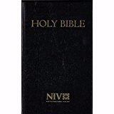 NIV Pew Bible-Black Hardcover