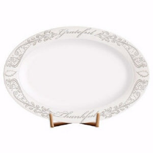 Plate-Large-Serving Platter-Thankful Collection