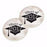 Car Coaster Set-Class Of 2017 (Set Of 2)