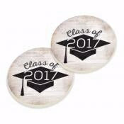 Car Coaster Set-Class Of 2017 (Set Of 2)