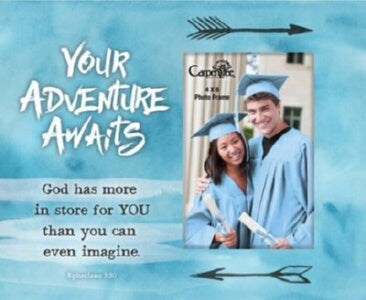 Photo Frame-Graduate-Your Adventure Awaits (8 x 7)