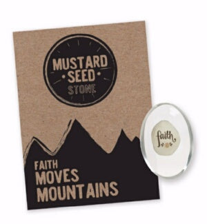 Stone-Mustard Seed/Faith (1.25")