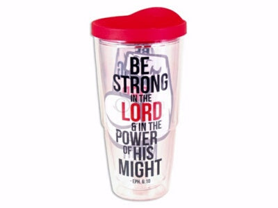 Tumbler-Be Strong-Insulated (24 Oz)