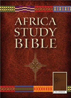 NLT2 Africa Study Bible-Brown LeatherLike (Mar)