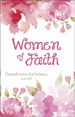 Women Of Faith/Pink Watercolor Peonies (L Bulletin