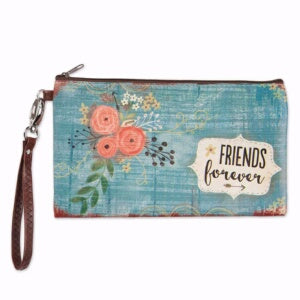 Zippered Bag-Friends Forever (8.5 x 5)