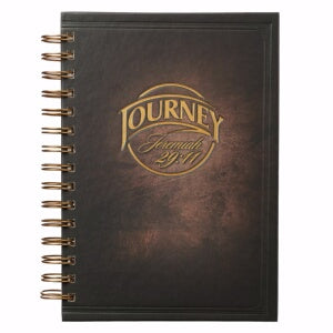 Wirebound-Journey/Foil On Cover-Large Journal