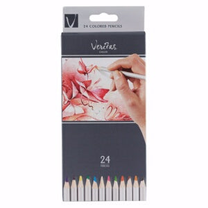 Veritas Coloring Pencils (Boxed) (Set Of 24) (Mar)