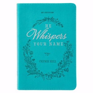 He Whispers Your Name-Teal LuxLeather