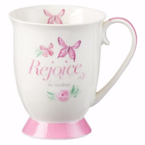 Mug-Footed-Rejoice w/Gift Box (12 Oz)