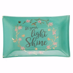 Trinket Tray-Let Your Light Shine (6 1/8" x 3 3/4"
