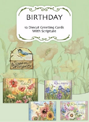 Card-Boxed-Birthday-Nature's Grace (Box Of 12)