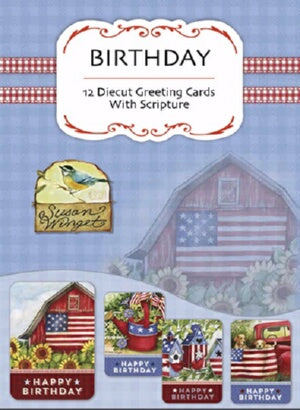 Card-Boxed-Birthday-All American Birthday (Box Of