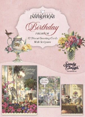 Card-Boxed-Birthday-Time For Tea (Box Of 12)