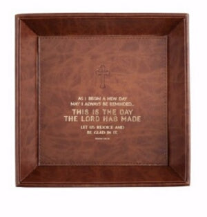 Tabletop Tray-This Is The Day (Psalms 118:24) (8.5