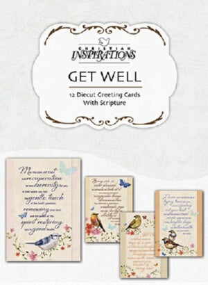 Card-Boxed-Get Well-Wishing You Well (Box Of 12)