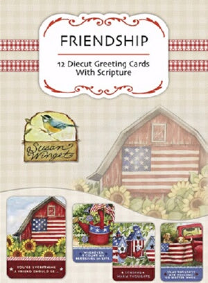 Card-Boxed-All American Friendship (Box Of 12)