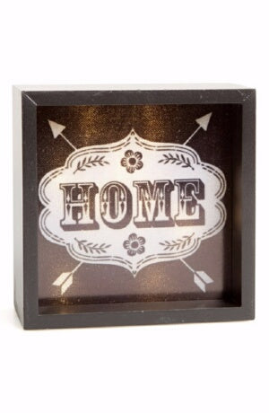 Light Box-Home-Vintage Black & White (5-5/8 Square