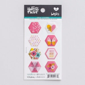 Bible Journaling-Epoxy Stickers-Hexies-One In A Me