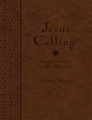 Jesus Calling (Deluxe Edition) Large Print-Brown L