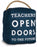 Door Stopper-Teachers Open Doors... Navy (5 x 6)