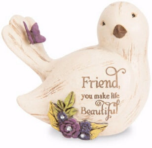 Figurine-Bird-Friend  You Make Life Beautiful (3.5