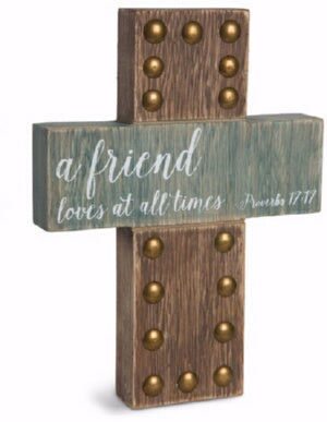 Cross-A Friend Loves At All Times-For Wall or Stan