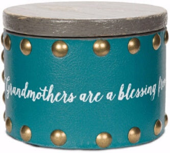 Keepsake Box-Grandmothers Are A Blessing... Teal (