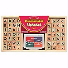 Stamp Set-Alphabet (57 Pieces) (Ages 4+)