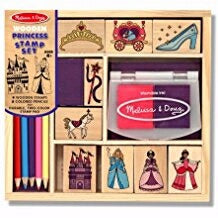 Stamp Set-Princesses (15 Pieces) (Ages 4+)