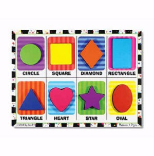 Shapes Chunky Puzzle (8 Pieces) (Ages 2+) Puzzle