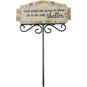 Garden Blessings Planter Pick-Shelter (2" x 6" x 9