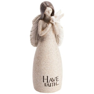 Figurine-Angel Blessings-Have Faith (5.25" x  2")