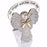 Child Bedside Angel-My Angel Watches Over Me-White