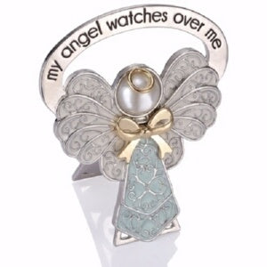 Child Bedside Angel-My Angel Watches Over Me-Blue