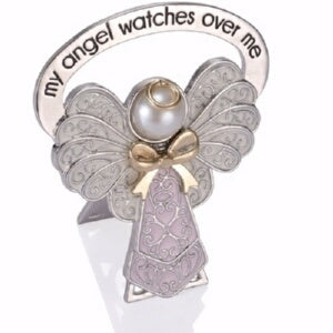 Child Bedside Angel-My Angel Watches Over Me-Pink