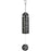 Wind Chime-Cylinder Sonnet-Angels' Arms-Black (22"