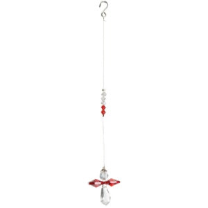 Prism Drop-Mini Angel-Red (4")