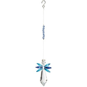 Prism Drop-Large Angel-Blue (7.5")