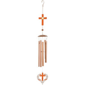 Wind Chime-Wireworks-Cross (30.5")