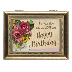 Music Box-Happy Birthday!/Recordable (8 x 6)